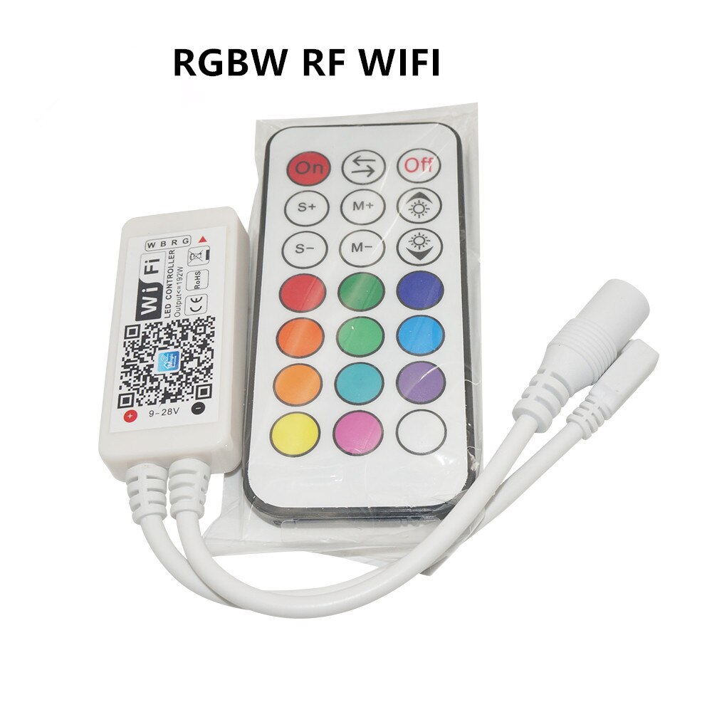 Magic Home DC5V 12V 24V Bluetooth controlador WiFi inalámbrico, RGB/RGBW IR RF LED Controller para 5050 WS2811 WS2812B Pixel led strip