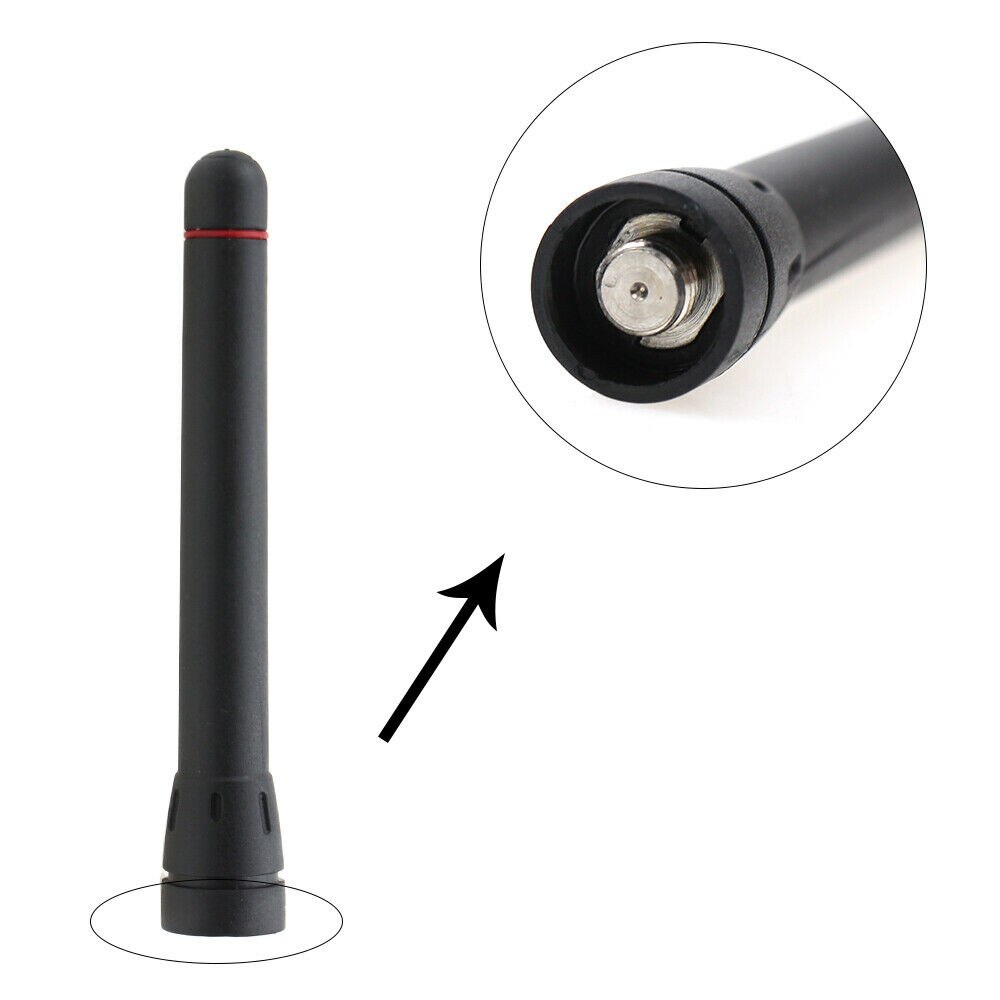 Qppxun 10X VHF 136-174MHz tozzo antenna per Icom F16 FA-SC57VS F11 F11S F14 F14S Radio