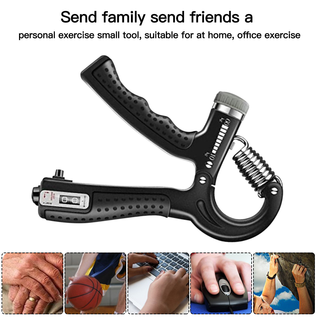 5/6Pcs Strength Exercise Gripper Adjustable Hand Grip Counter Finger Puller Training Finger Trainer Strength Exercise Tool