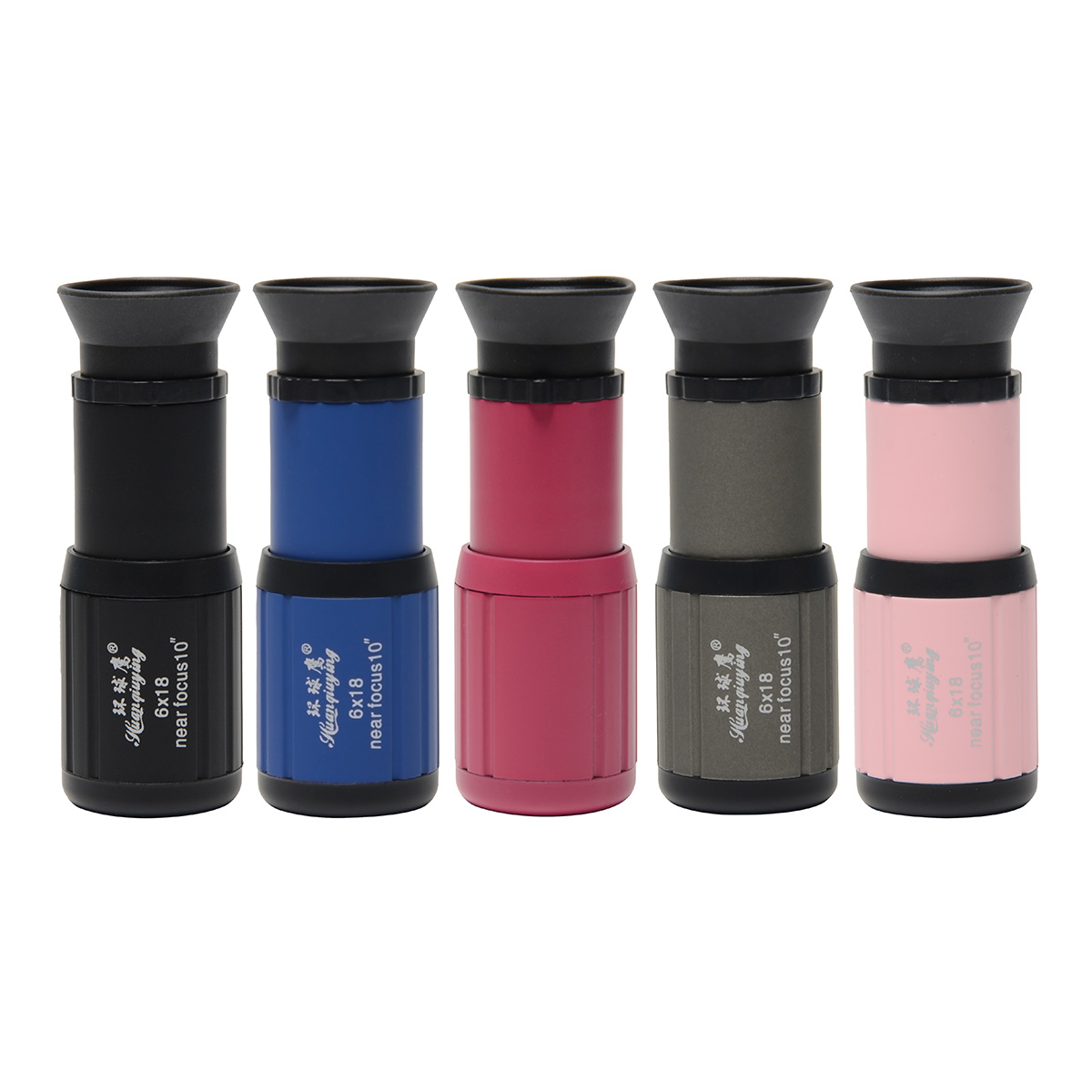 HD 6X Telefonobjektiv Kamera Telezoom Monokular Teleskop Teleskopfokus Kompaktes Min-Objektiv + SelfieTripod für alle Smartphones