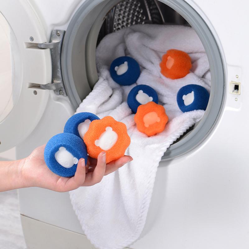 Reusable Hair Removal Laundry Balls Washing Machine Lint Catcher Reusable Hair Removal Animal Shape Cleaning Balls