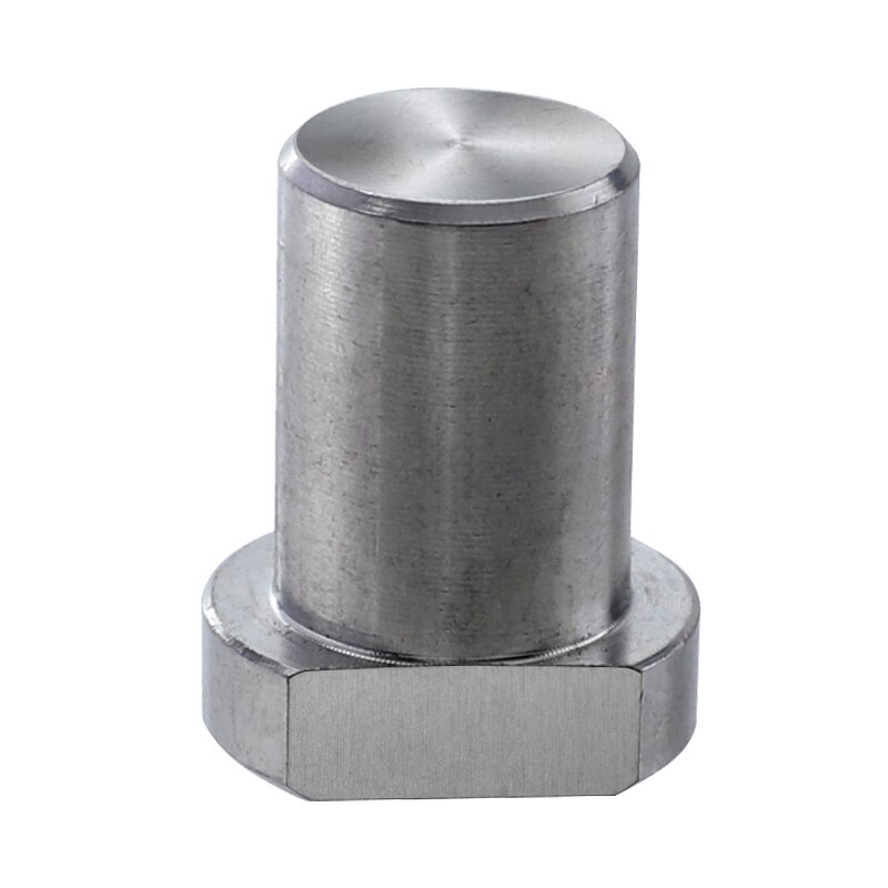 2 uds. Tapones de banco de trabajo, bloques de límite de acero inoxidable, accesorios fijos para mesa de carpintería