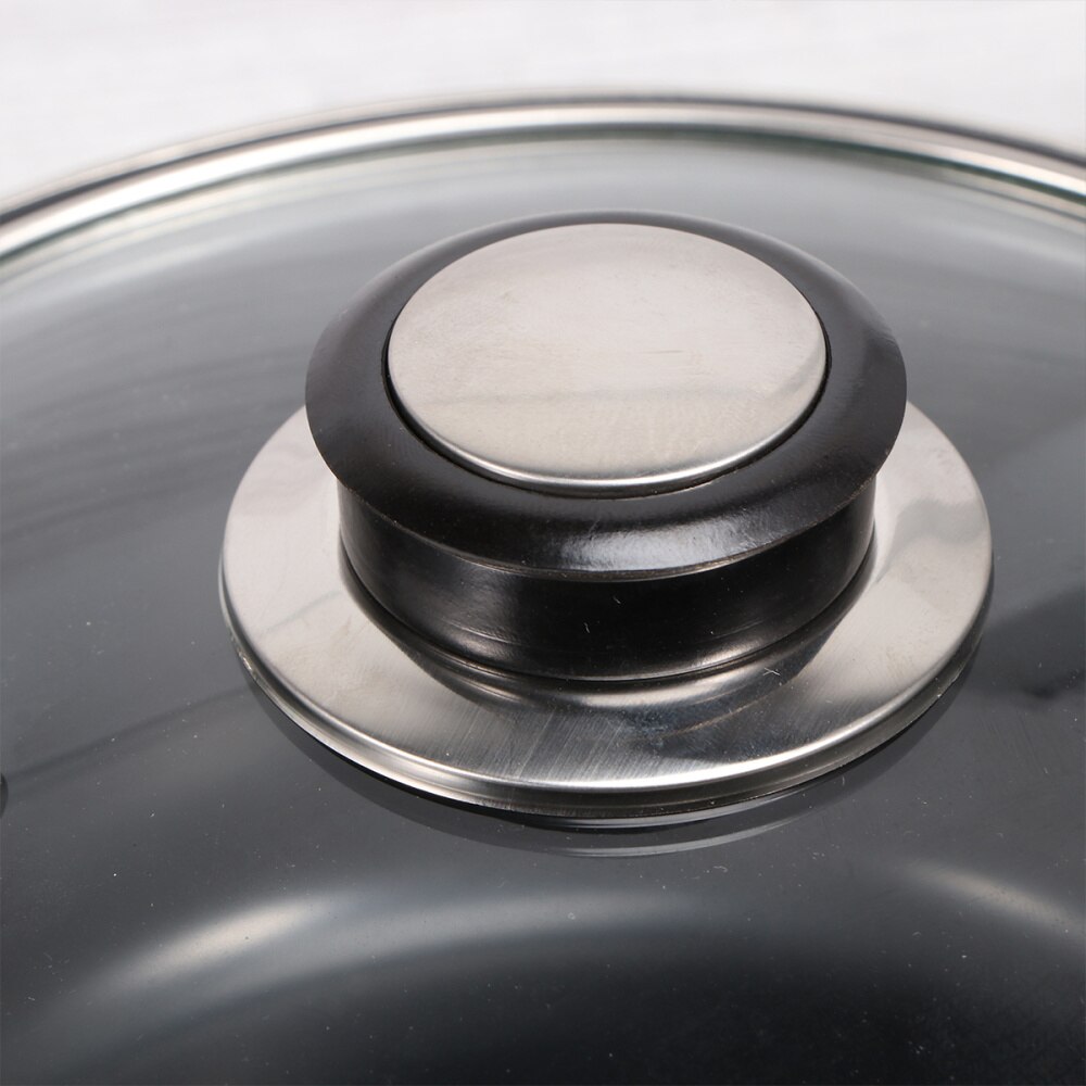 1 Set of 7PCS Portable Cookware Set Non-stick Pan Frying Pan Kit Cooking Pots Frying Pan Lid Set Household Cooking Kitchenware S