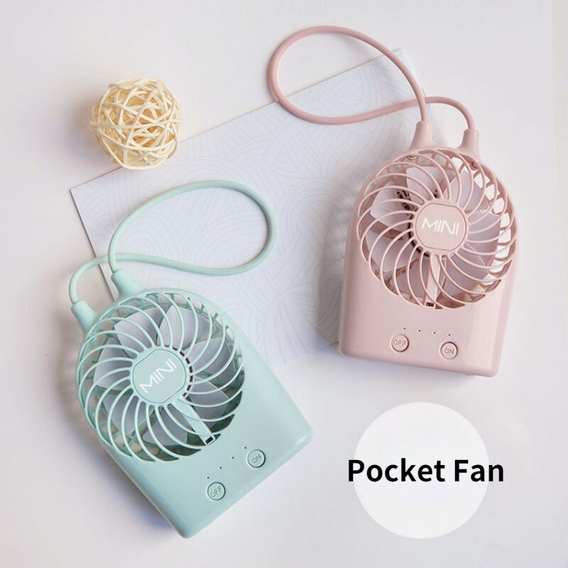 Small Fan Portable Mini Charging Fan Student Portable Charge Handheld USB Fan