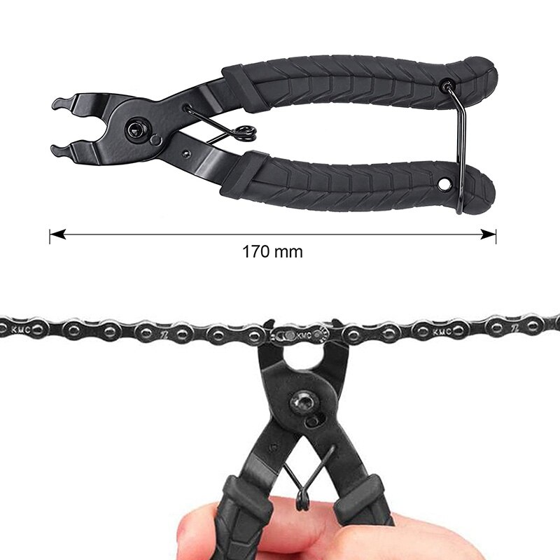 Fahrrad Verknüpfung Zange Kette Zange Verknüpfung Öffner Näihr Entferner Zange/Fahrrad Kette Werkzeug Kompatibel mit Ketten Reparatur Werkzeug