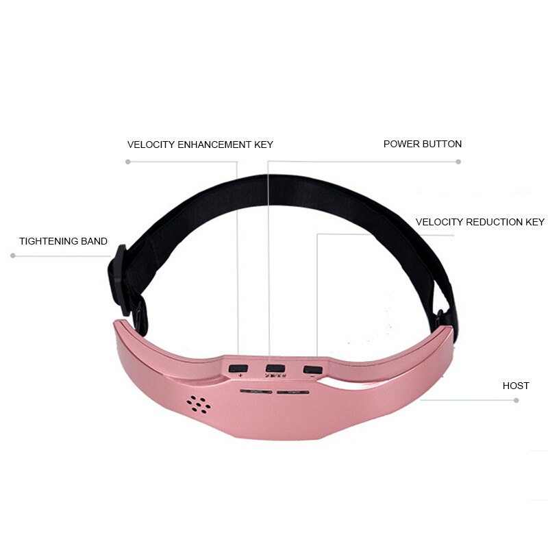 Electric Headache and Migraine Relief Head Massager Migraine Insomnia Release USB Rechargeable Therapy Machine Relax Health Care