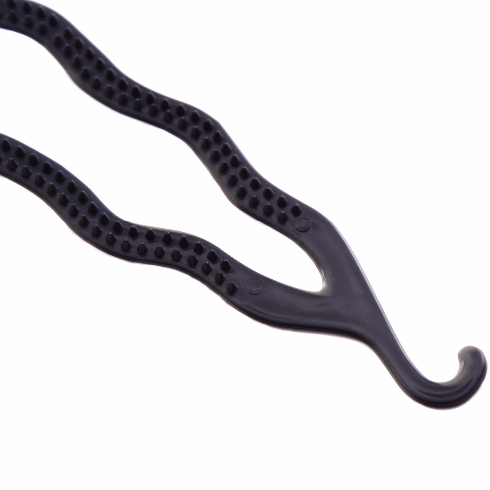 4 stk / sæt magisk hår fletning twist curler styling sæt hårnål holder hår fletninger trække hår nål hestehale diy værktøj