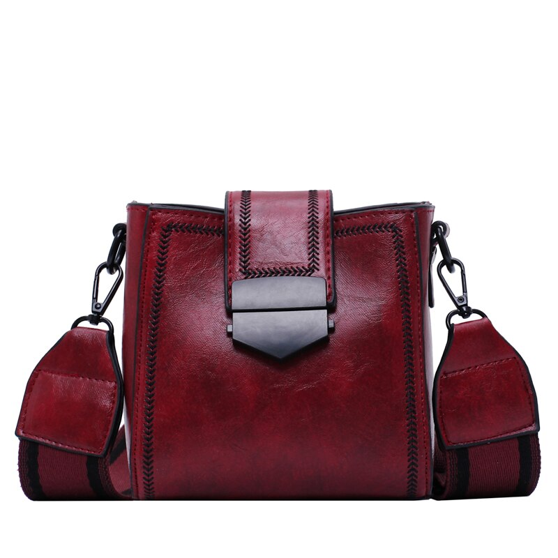 Vrouwen Handtassen Lederen Schoudertassen Vrouwelijke Mode Grotere Capaciteit Crossbody Messenger Bags Meisjes Casual Tote: Bordeauxrood
