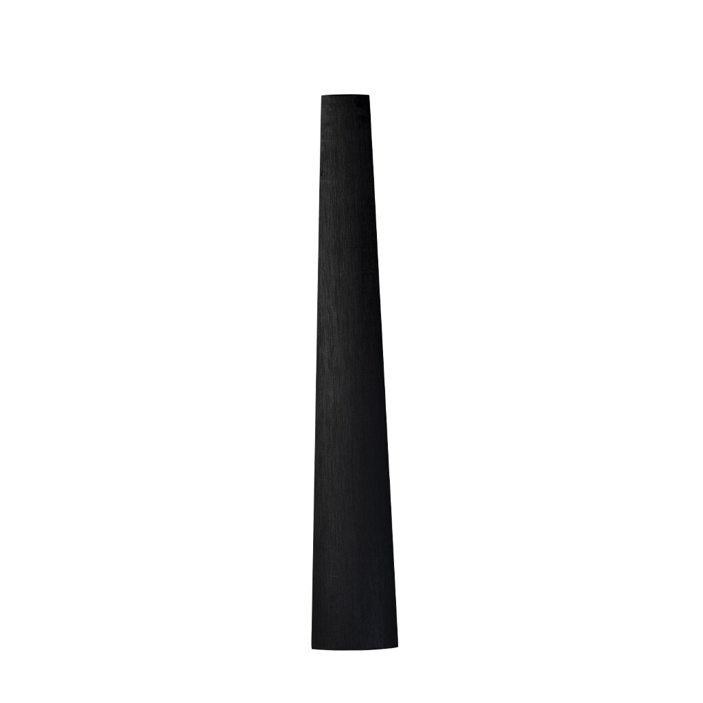Ebony Wood 4/4 Violin Fingerboard Unfinished 4 Strings Violin Fretboard DIY Material Luthier Tool