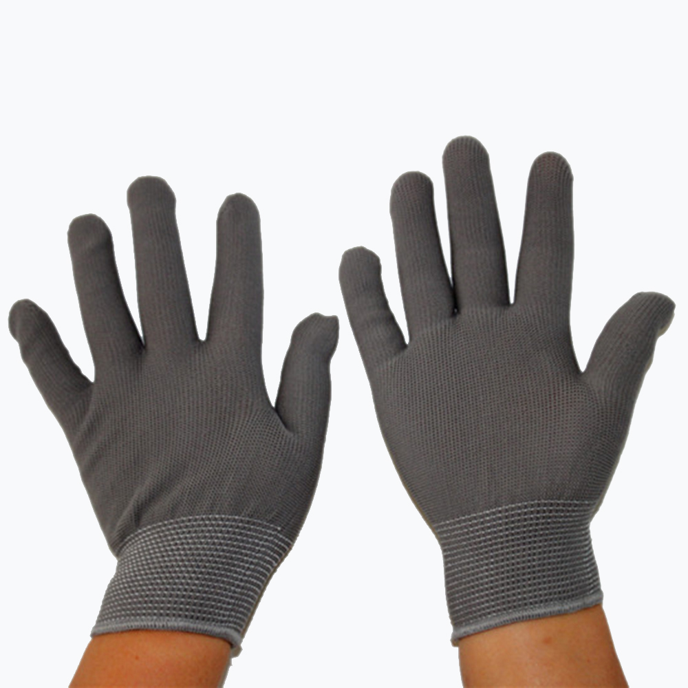 1 paar Pu Palm Antistatische Handschoenen Elektronische Werkende Anti Statische ESD Handschoenen Gecoat Vinger PC antislip Vinger Antislip