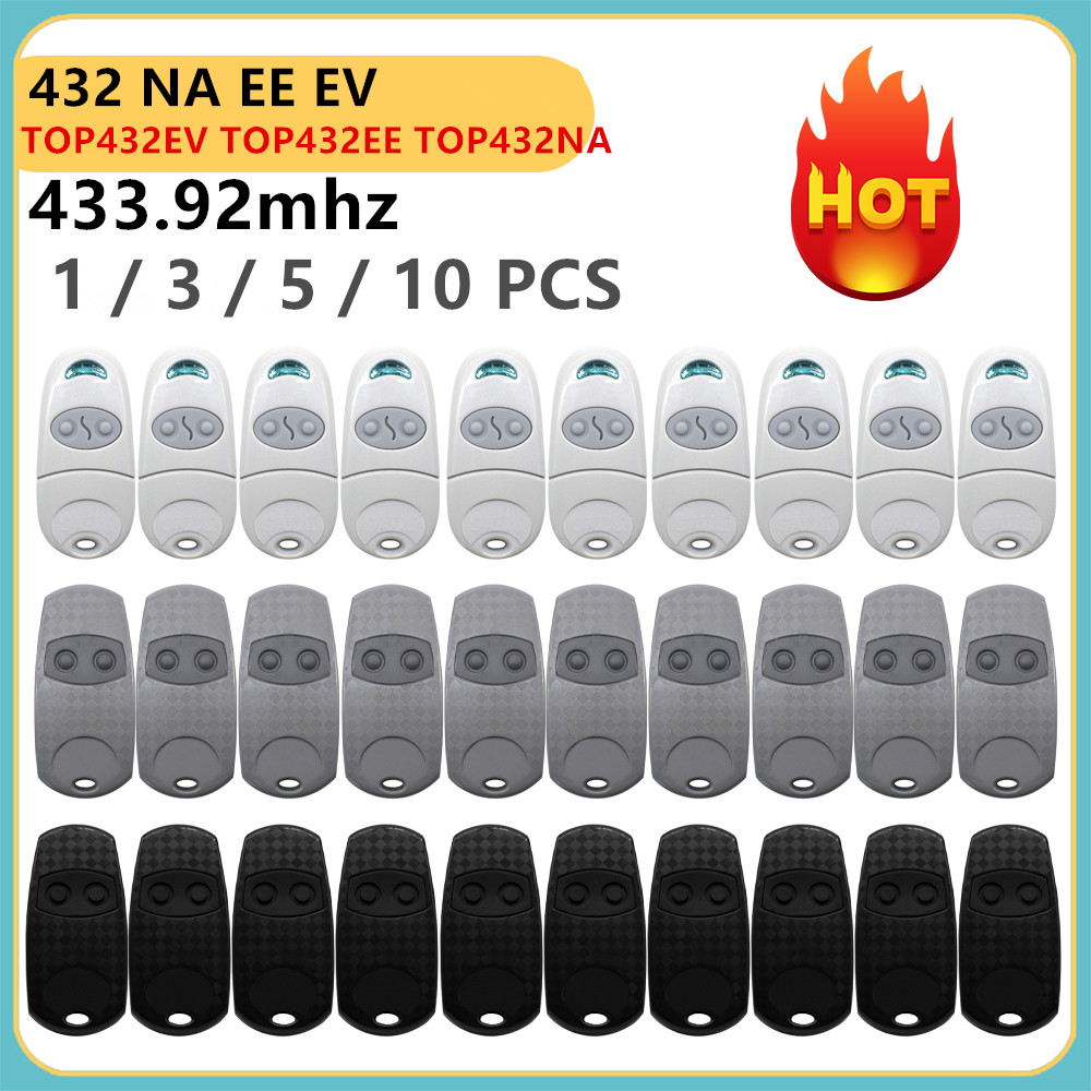 1-10 stücke CAME Top 432ev 432na 432ee 434ee 434ev 434na 433,92 mhz Garagentor Fernbedienung Klon top432ee top432na top432ev
