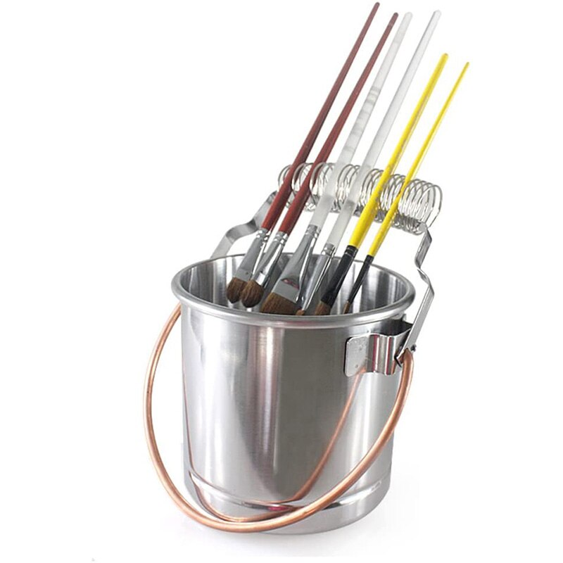 Borstel Wasmachine, Spiraal Borstel Wasmachine, Brush Cleaner Met Wassen Tank & Verwijderbare Screen