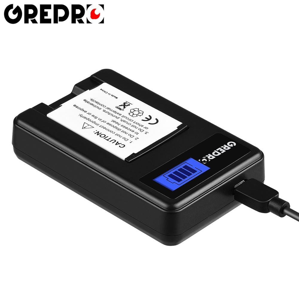 Batería SLB-10A SLB10A + cargador LCD SLB 10A para Samsung EX2F, HZ15W, SL202, SL420, SL620, SL820, WB150F, WB250F, WB350F, 3 unidades