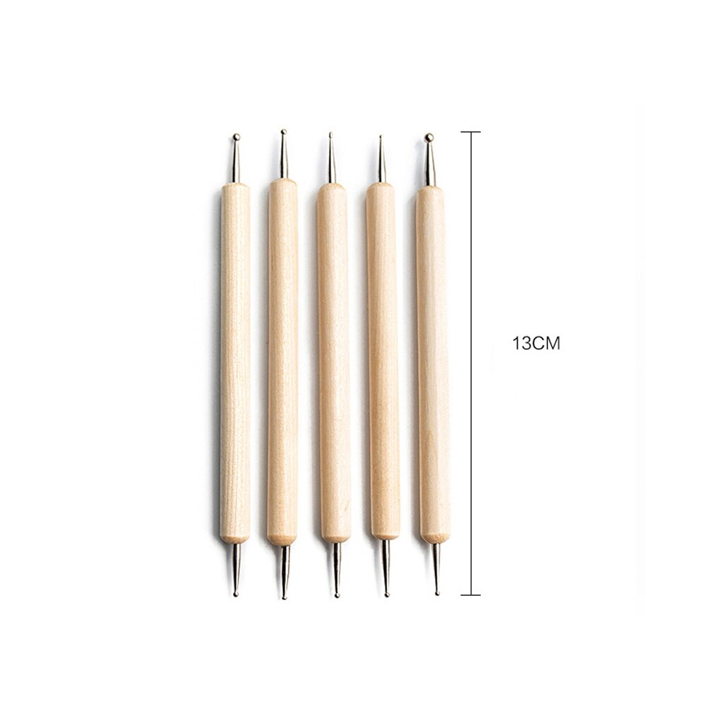 27pcs DIY Polymer Clay Tools Set Sculpt Smoothing Wax Carving Pottery Ceramic Shapers Modeling Carved Tool Clay Sculpting Kit