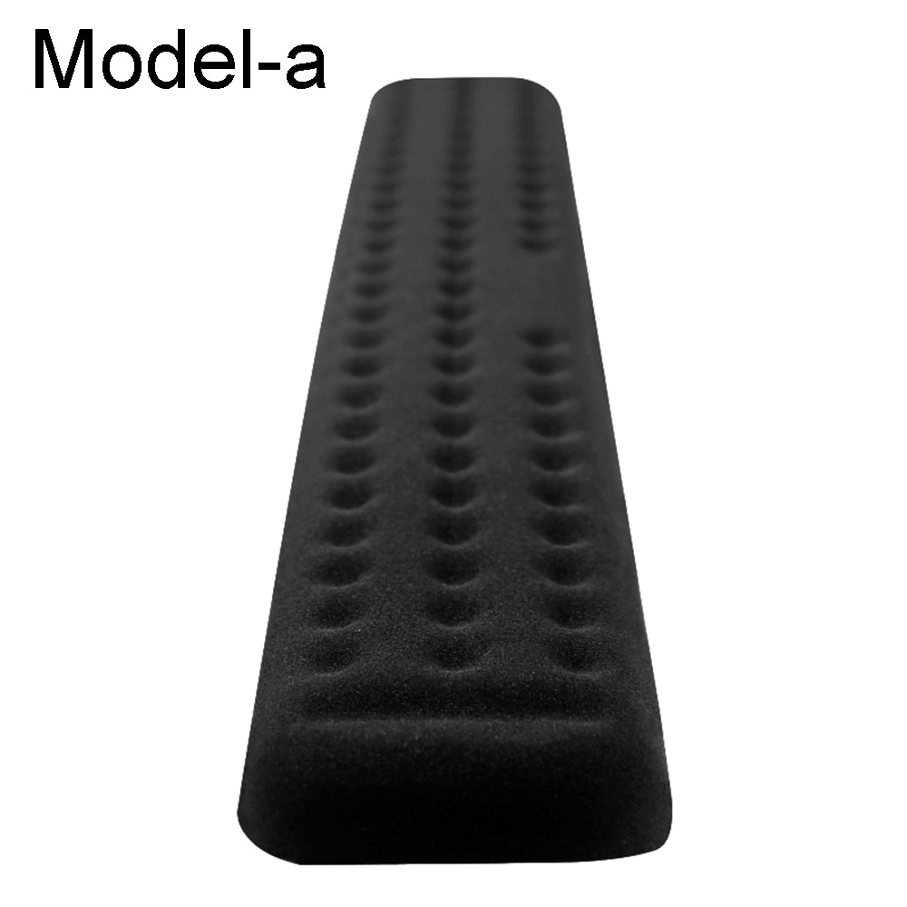 CHYI Porous Soft Memory Mouse Pad Ergonomic Natural Rubber Single Hand Wrist Rest Mat Keyboard Mousepad Kit For Laptop Desktop: Model-a