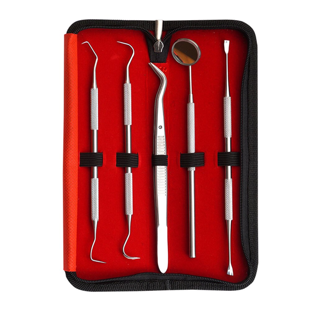 5PCS Stainless Steel Oral Tool Set Oral Cleaning T... – Grandado