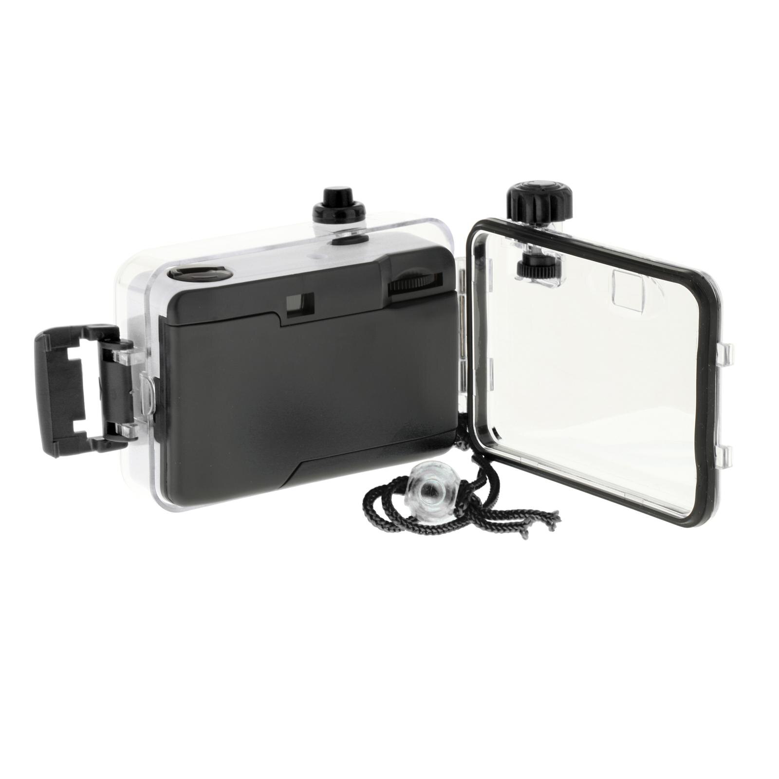 PP Compact Underwater RWaterproof Mini Camera Film Camera 35mm Film with Protective Shell Accessories