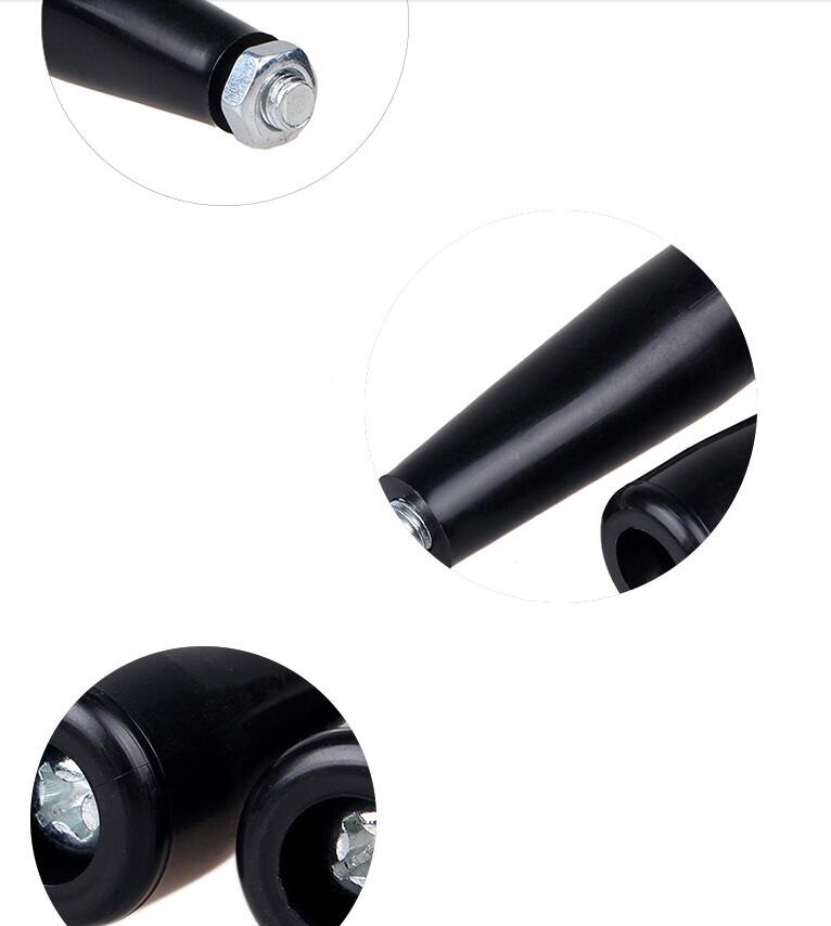 FUMAO – roue électrique à main droite M8/M10, poignée en bois, en bakélite, vis en plastique