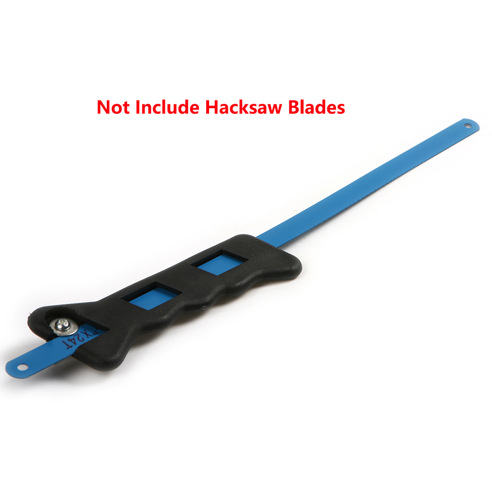 1Pc Zwart Zaagframe Draagbare Zaaghouder Handzaaghandvat Voor 300Mm Ijzerzaagbladen Houtbewerking Sieraden Diy Handgereedschap