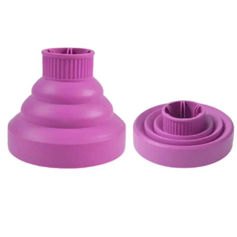 Silicone Hair Styling Tools Suitable Universal Hair Curl Diffuser Cover Diffuser Disk Hairdryer Curly Drying Blower: Clear