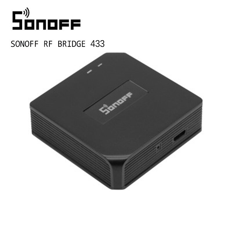 Sonoff RF pont Wifi convertisseur de Signal PIR 2 capteur DW1 capteur d'alarme de porte commutateur domotique avec eWelink Alexa Google Home: Sonoff RF Bridge