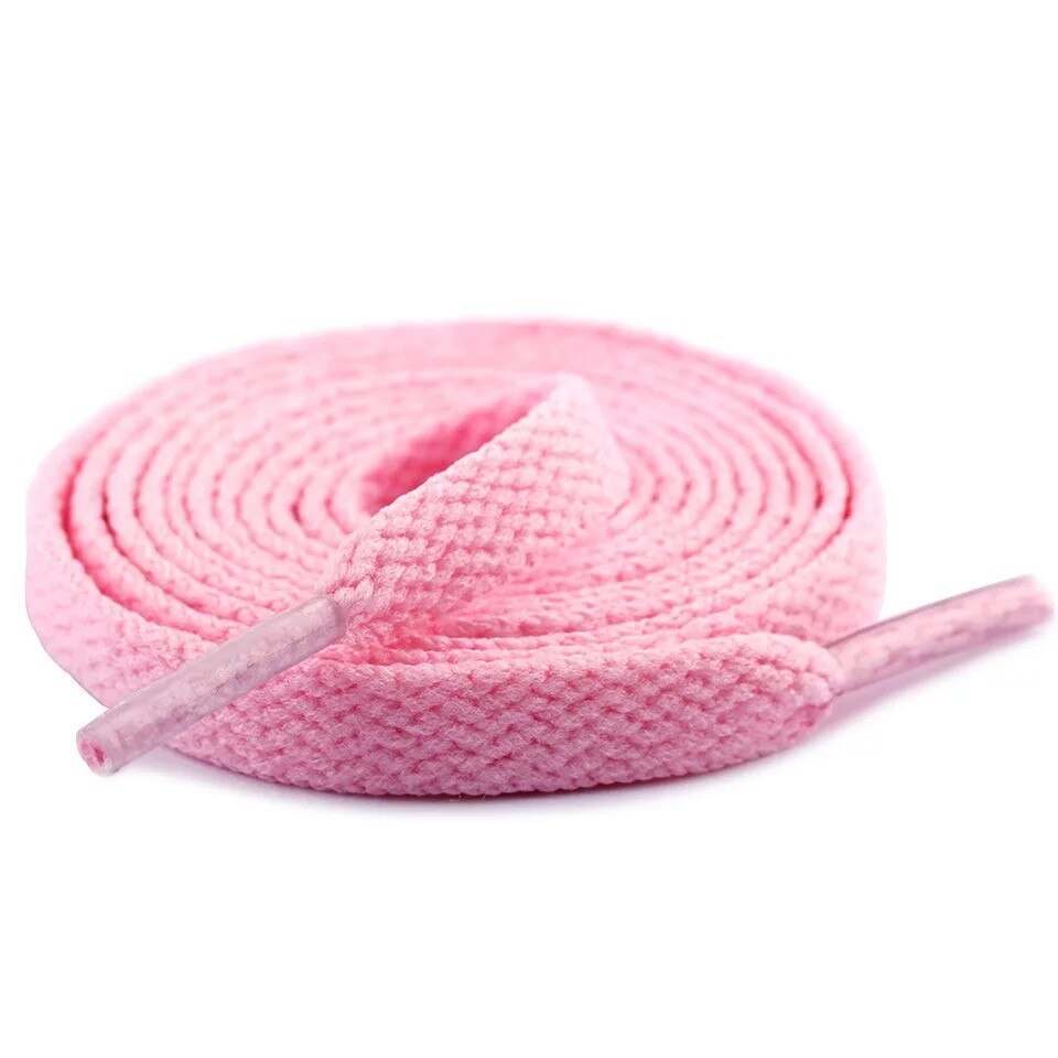 Unisex snørebånd til sneakers flad rem reb sko snørebånd farverige søde elastiske snørebånd sneakers sko tilbehør