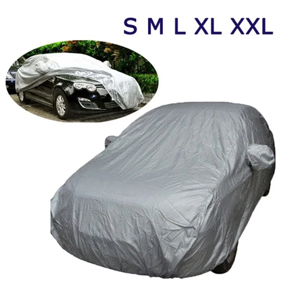 Autohoezen Zon Buiten Zonnebrandcrème Warmte Zon UV-bescherming Stofdicht Anti-UV Krasbestendig Universele Auto Styling Autohoezen