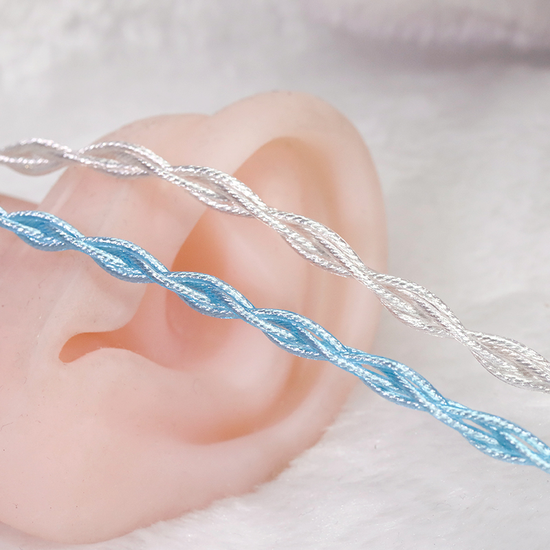 Hakugei Mum. Litz Verzilverd 6n Occ Kabel. Diy Φ1.1mm