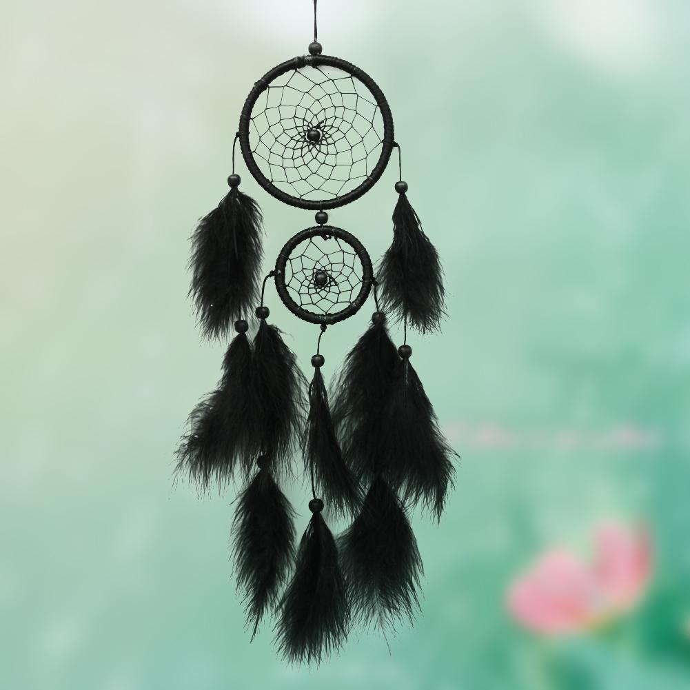 Heart Shape Handmade Dream Catcher Net With Feathers Wall Hanging Decorative Dreamcatcher Home Decoration Ornament dromenvanger