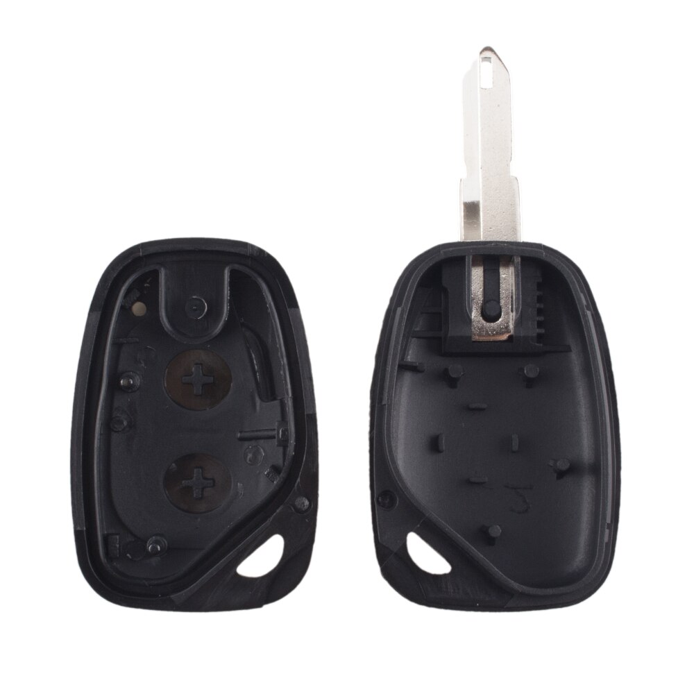 Dandkey 2 Button Remote Car Key Shell Cover Fob Case For Vauxhall Opel Vivaro For Renault Movano Trafic Kangoo Blank Uncut Blade