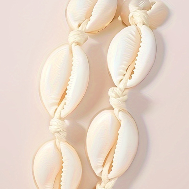 1pc minimalistiske skjellkjeder for damer, personlighet vintage bohemsk strand reisestil smykker tilbehør