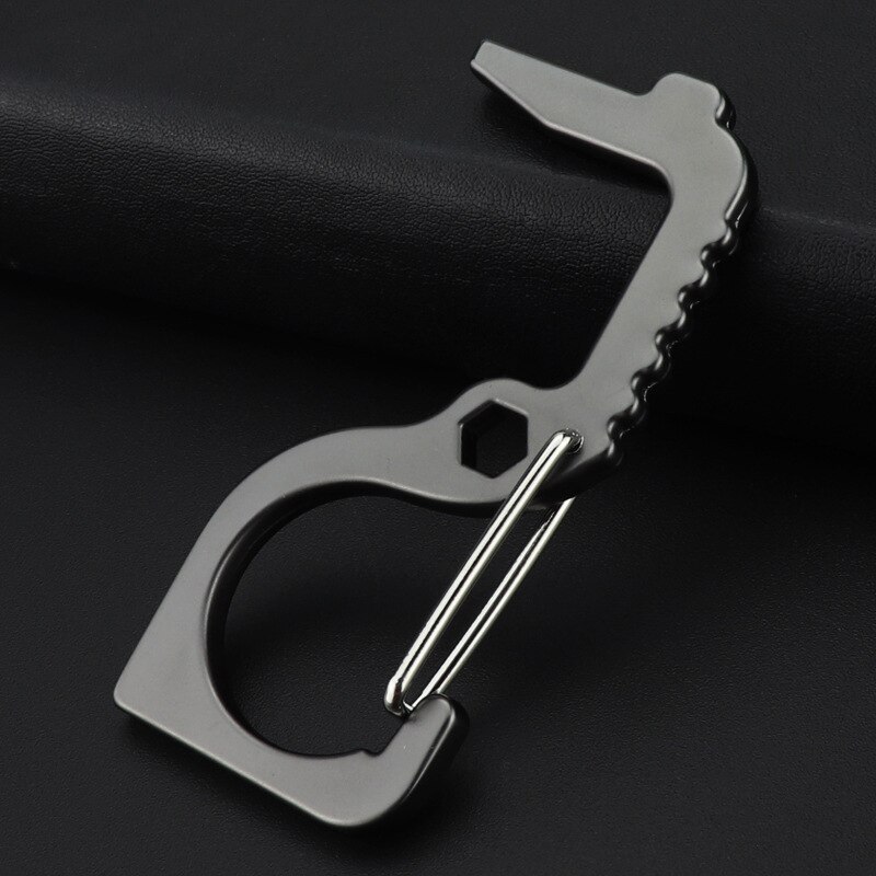 Llavero para abrir puertas sin tocar, artefacto de apertura de ascensor, herramienta de mango de llave auxiliar, llave anticontacto para teléfono móvil, tableta,: orange