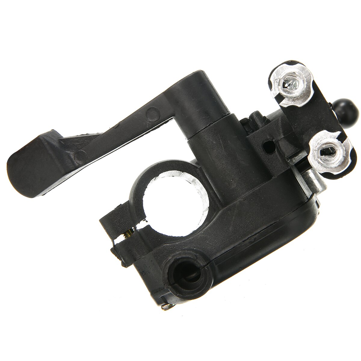 Levier d'accélérateur à Double pouce pour Mini Moto, 22mm, poignée Double, levier de frein avant, accélérateur, assemblage, Quad, vélo de poche, 1 pièce