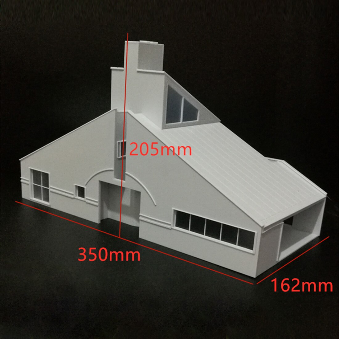 1/50 Scale Sand Table Decorative Architecture Building House Model