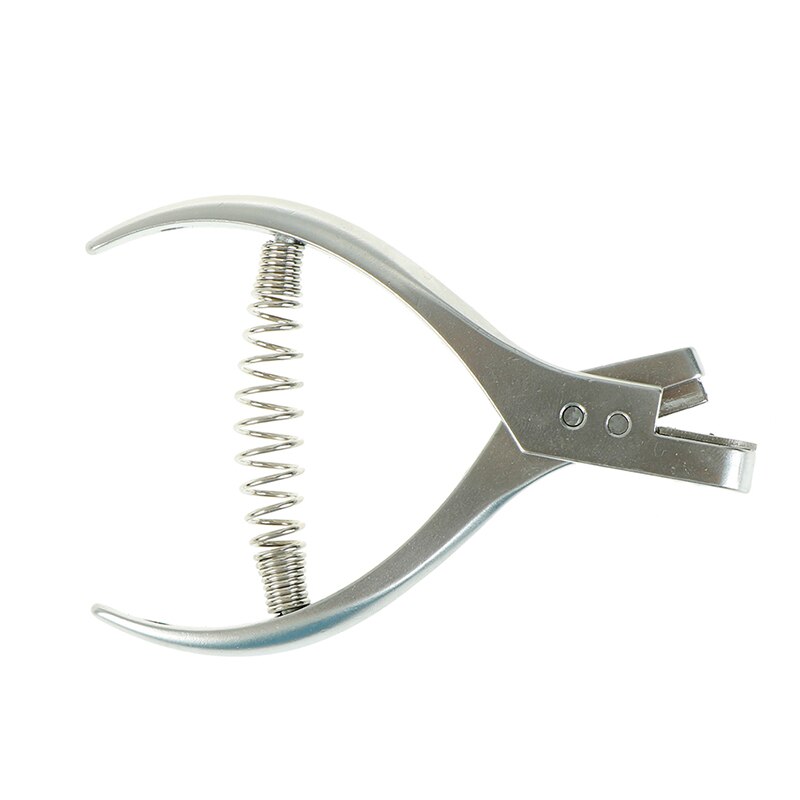 DIY Silver Metal Steel Pattern Hole Notcher Sewing Pliers Notch Punch Tailor Maker Tool