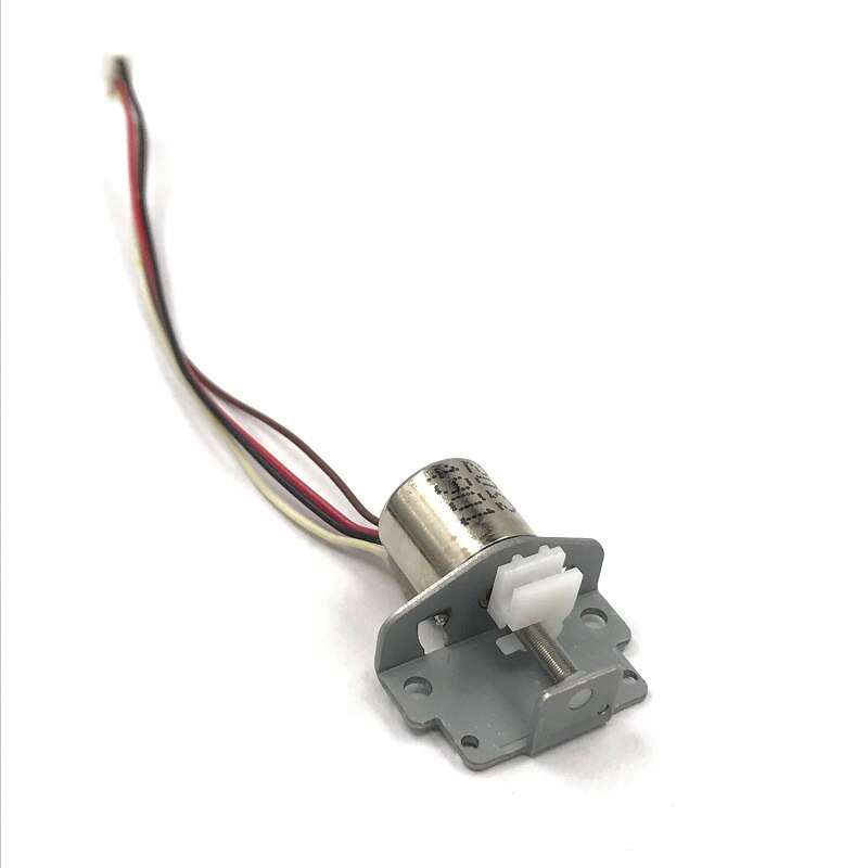 2- fase 4- metalltråd mini 10mm presisjon trinnmotor  dc 5v lineær skrueaksel glideblokkaktuator