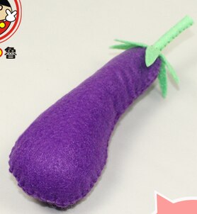 Kit de fieltro de tela de verduras frescas de dibujos animados, tela no tejida para manualidades, juego de costura, Material de fieltro para trabajos hechos a mano, suministros de costura DIY: vegetables 4