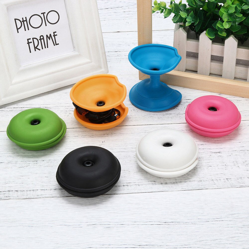 1pcs Cute Turtle Desktop Earphone Cable Cord Organizer Wire Winder Phone Stand Holder Fast
