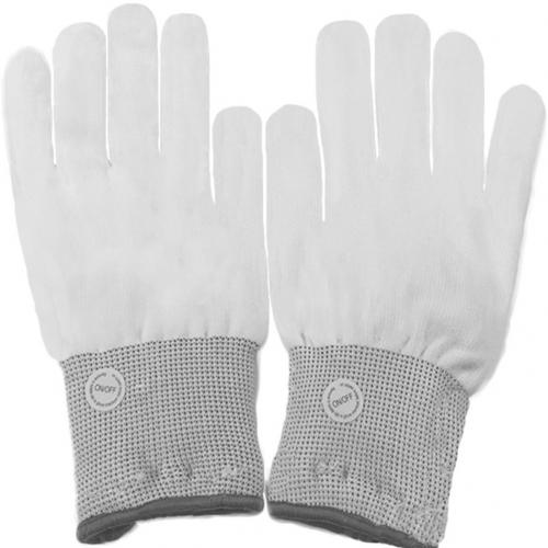 1 par unika led lysande handskar belysning blinkande fingerglöd blixt färgglada skeletthandskar dansklubb rekvisita fest för barn: Default Title