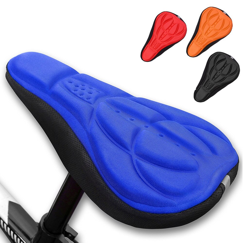 3 fundas para sillín de bicicleta dsoft, asiento de bicicleta de montaña, alfombrilla de silicona para sillín, cojín, funda para sillín de bicicleta, accesorios para bicicleta  d40