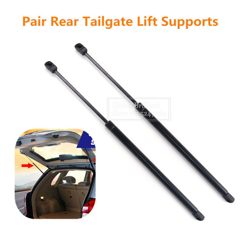 2x Rear Trunk Tailgate Boot Gas Spring Shock Lift Strut Struts Support Bar Rod For Hyundai Tucson 2005 2006 2007