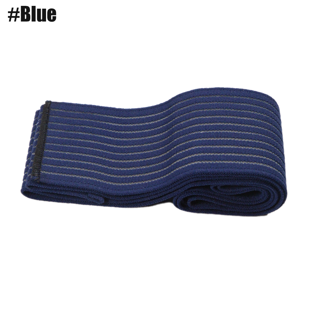 1Pcs Elastic Calf Compression Bandage Sports Kinesiology Tape for Ankle Wrist Knee Calf Thigh Wraps Support Protector(40-300cm): XXS / Blue