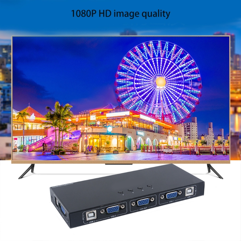 KVM Switch - KALEA-INFORMATIQUE - Automatique - HDMI 2.0 - 4K 60Hz - Affichage Double Écran