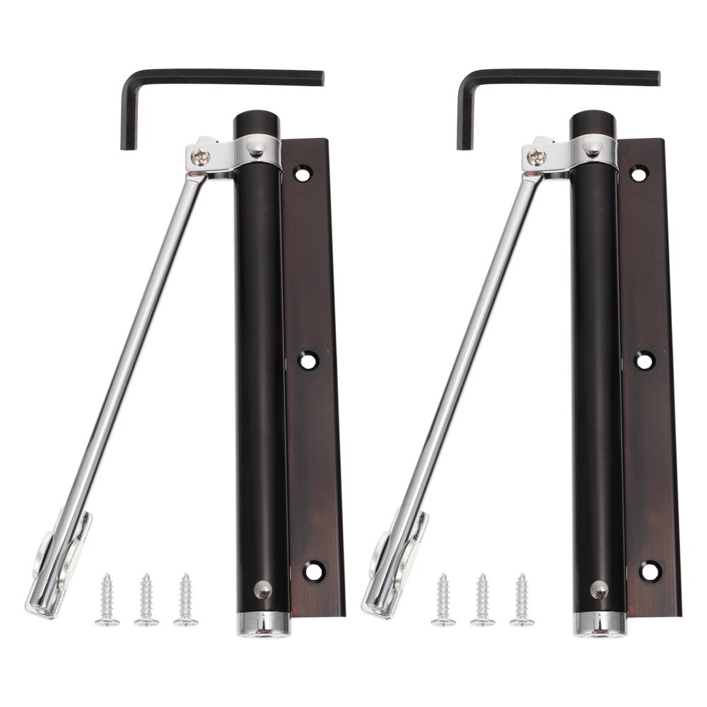 2pcs Metal Screen Door Closer Automatic Door Closer Adjustable Closing Speeds