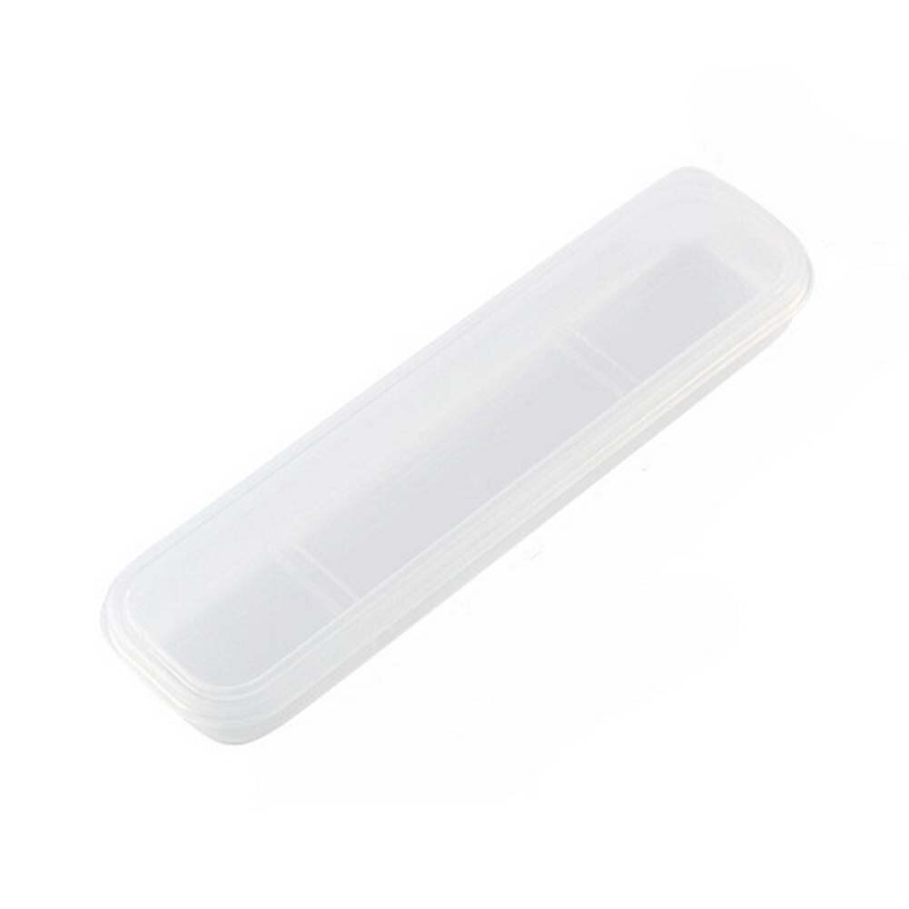 Portable Kids Learning Training Chopsticks Cute Stainless Steel Chop Sticks For Kids Child Enlightenment Pig: Transparent Box