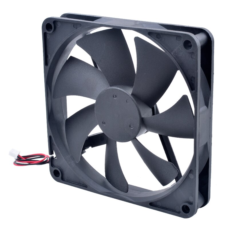 ACP14025 14cm 140mm ventilador 140x140x25mm DC5V 12V 24V 2pin ventilador de refrigeración adecuado para caja de PC fuente de alimentación enrutador inversor