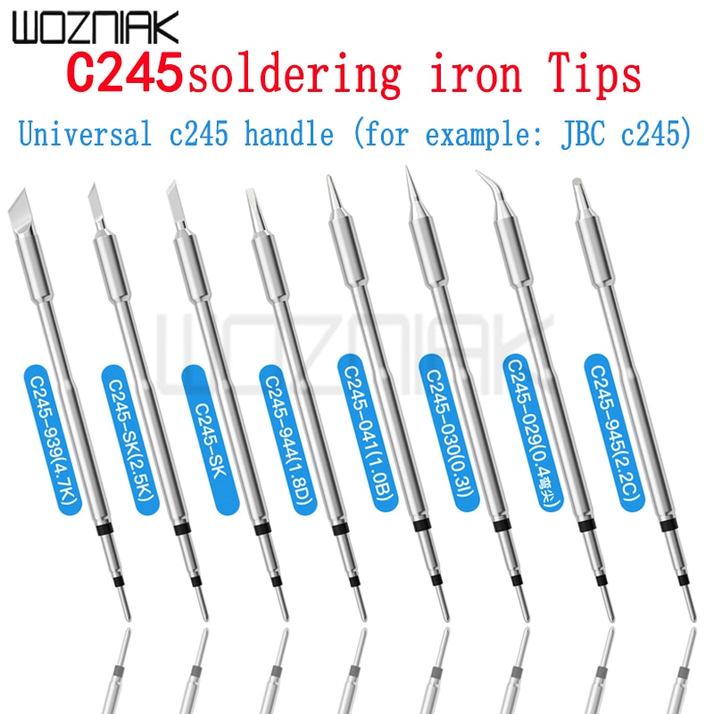 Universal jbc  c245 loddekolbespids  t245- a håndtag svejsedysegreb kompatibel med jbc  t245 og ud -1200 loddestation