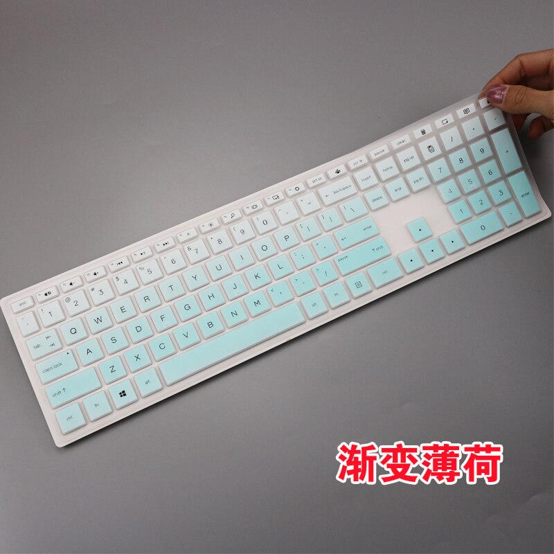 PC Keyboard Cover Protector For HP Keyboard TPC-P001K TPC-C003K TPC-C002K TPC-C001M TPC-C001D Desktop Desktop Computer Film: fademint
