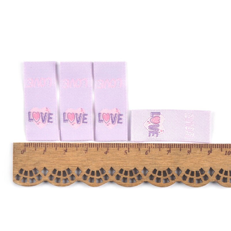 50 Stuks Gemengde Ballon Kasteel Borduren Labels Naaien Kleding Diy Doek Label Kleding Labels Kledingstuk Diy Handgemaakte Accessorie CP3501: 4 50pcs