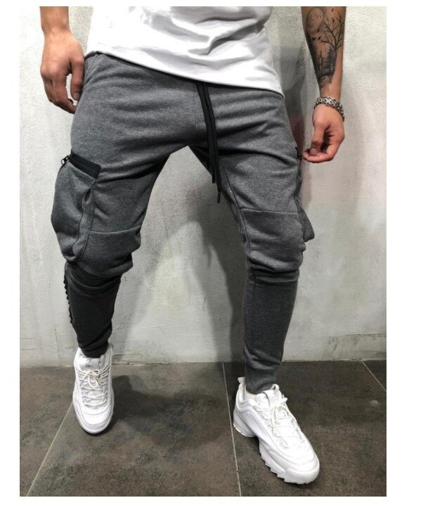Extérieur Printemps Automne hommes attaché extérieur pantalon version Coréenne de pantalons décontractés hommes pantalons de fitness